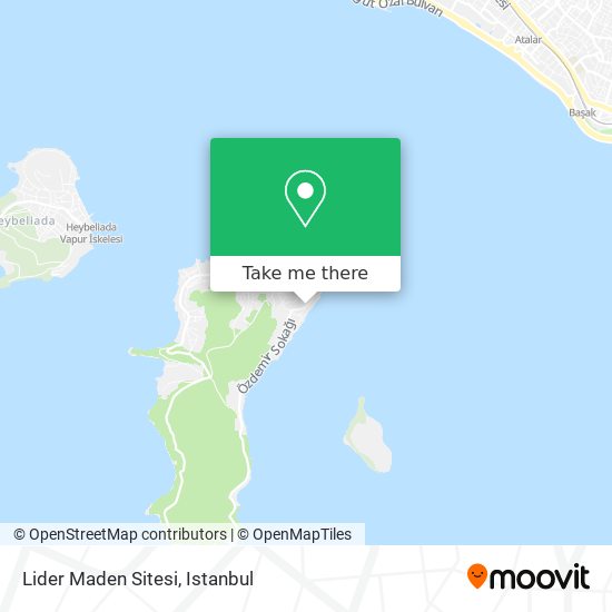 Lider Maden Sitesi map