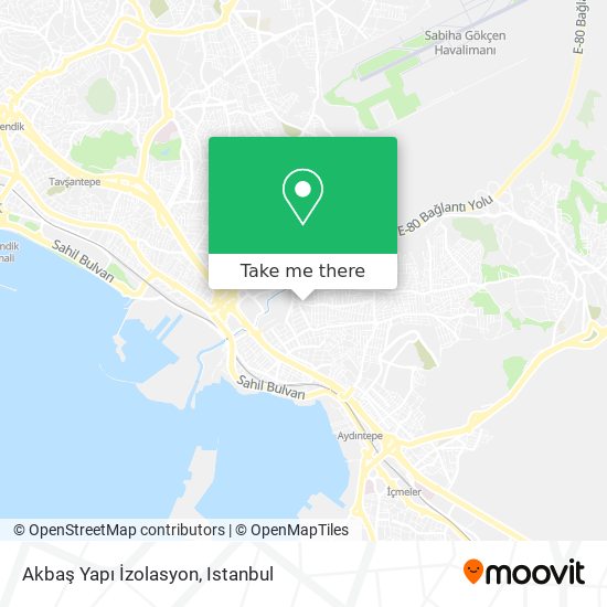 Akbaş Yapı İzolasyon map