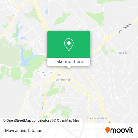 Mavi Jeans map