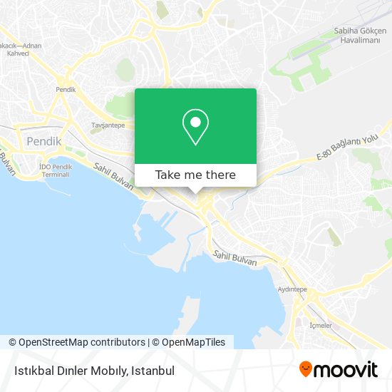 Istıkbal Dınler Mobıly map