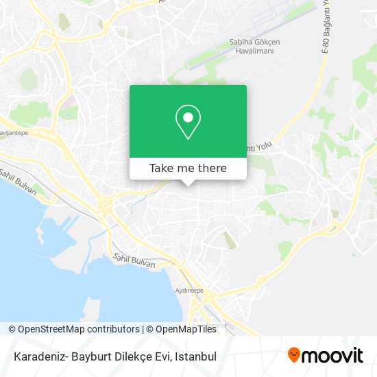 Karadeniz- Bayburt Dilekçe Evi map