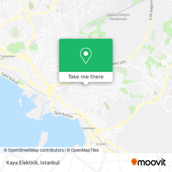 Kaya Elektirik map