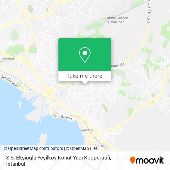 S.S. Ekşioğlu Yeşilköy Konut Yapı Kooperatifi map