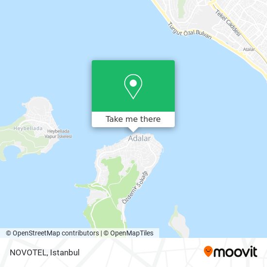 NOVOTEL map