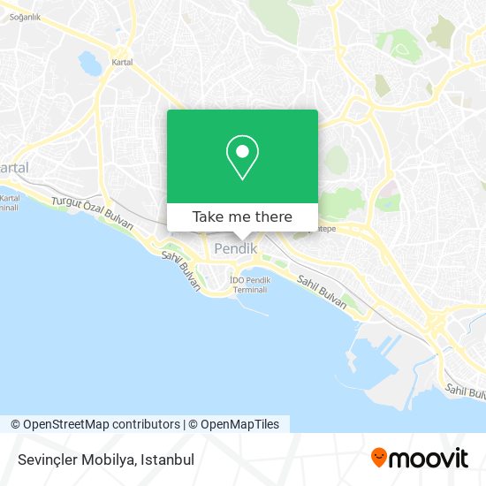 Sevinçler Mobilya map