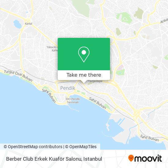 Berber Club Erkek Kuaför Salonu map