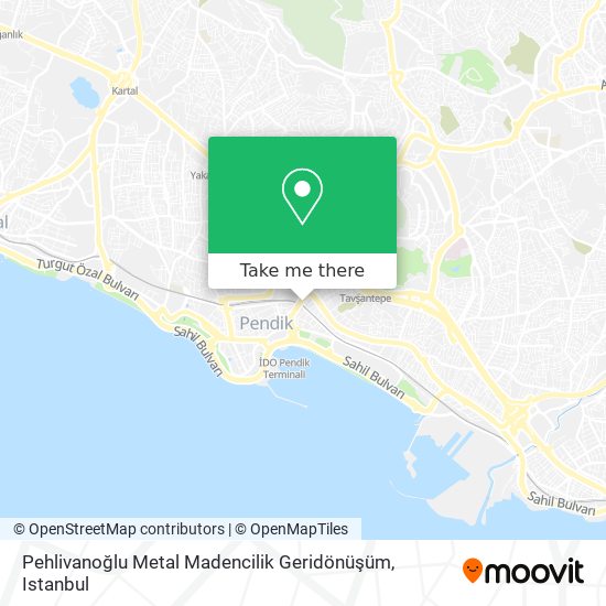 Pehlivanoğlu Metal Madencilik Geridönüşüm map