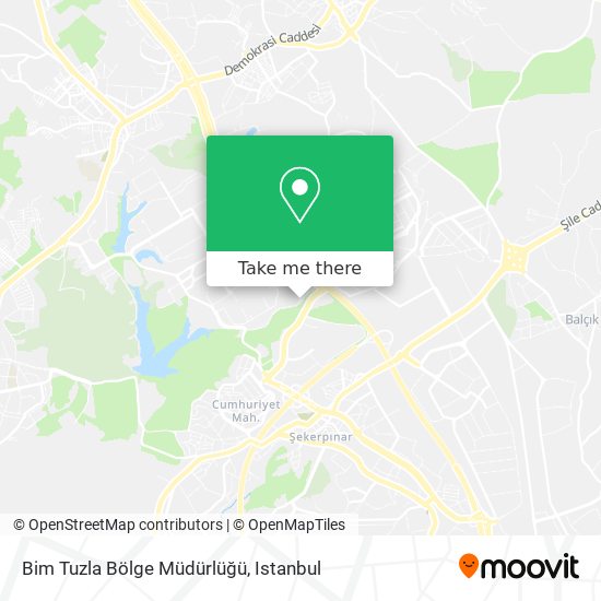 Bim Tuzla Bölge Müdürlüğü map