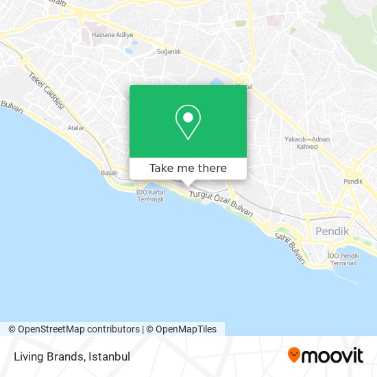 Living Brands map