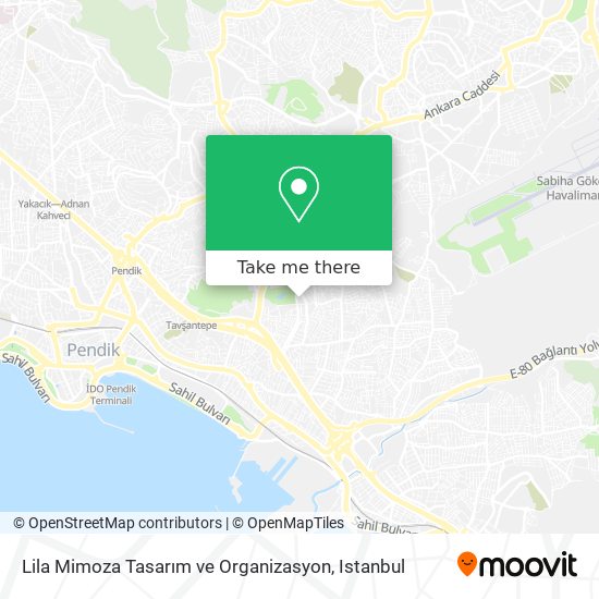 Lila Mimoza Tasarım ve Organizasyon map