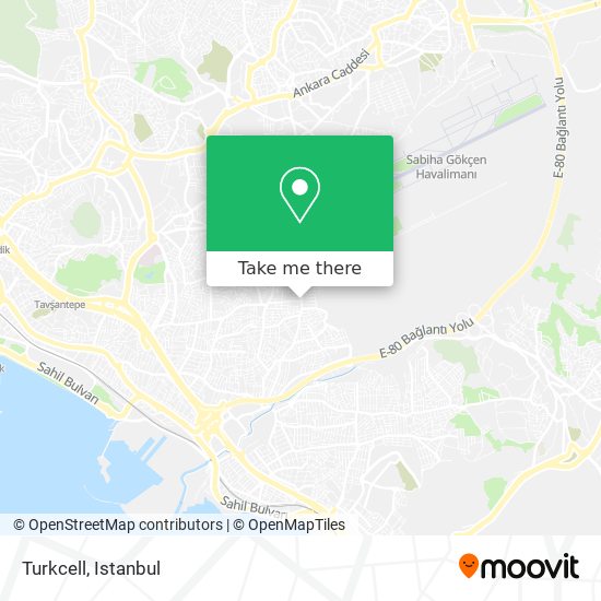 Turkcell map