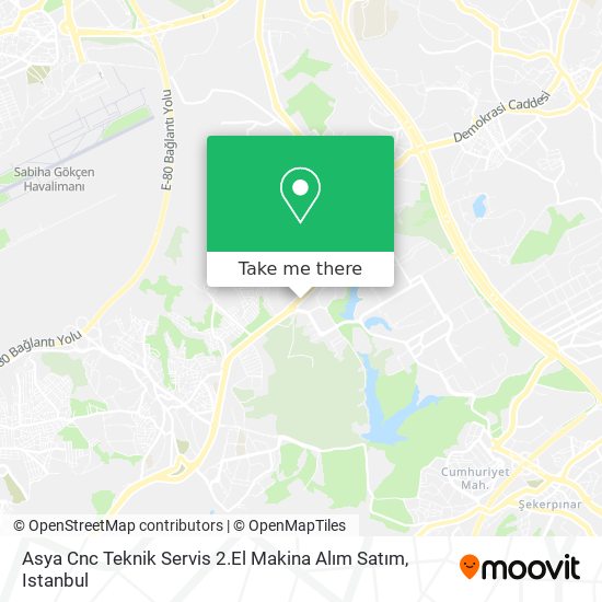 Asya Cnc Teknik Servis 2.El Makina Alım Satım map