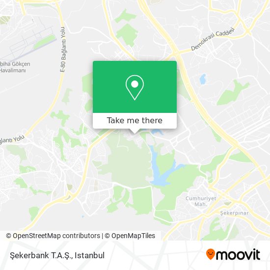 Şekerbank T.A.Ş. map