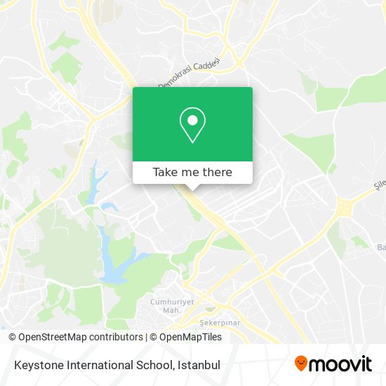 Keystone International School map