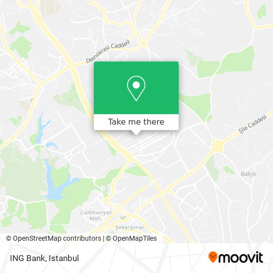 ING Bank map