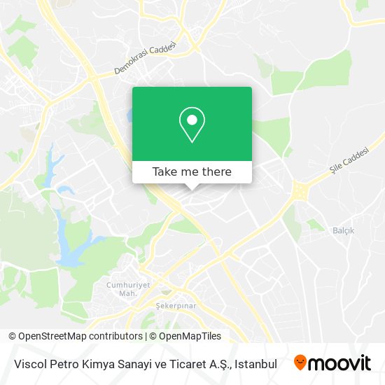 Viscol Petro Kimya Sanayi ve Ticaret A.Ş. map