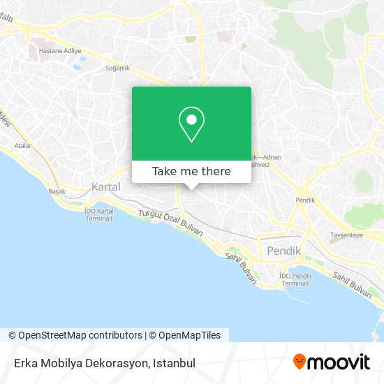 Erka Mobilya Dekorasyon map