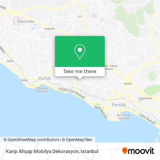 Karip Ahşap Mobilya Dekorasyon map