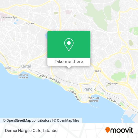 Demci Nargile Cafe map