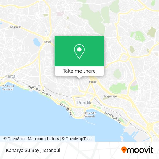 Kanarya Su Bayi map