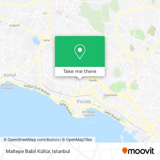 Maltepe Babil Kültür map