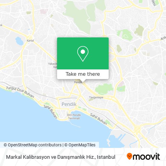 Markal Kalibrasyon ve Danışmanlık Hiz. map