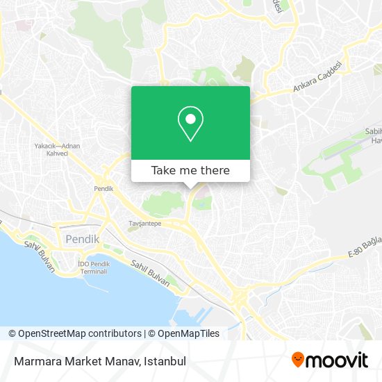 Marmara Market Manav map
