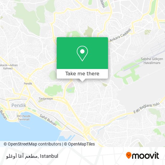 مطعم آغا أوغلو map