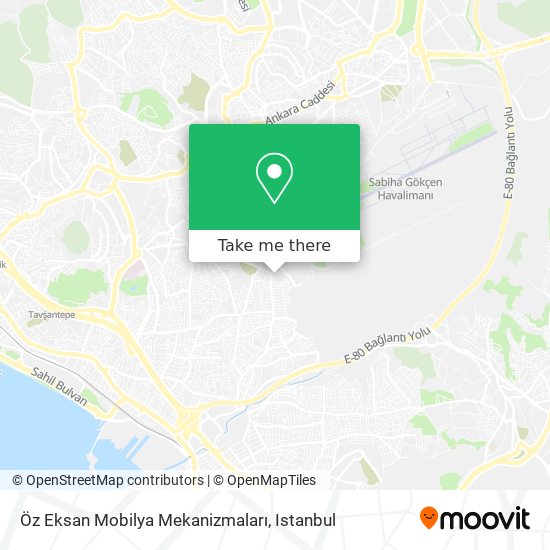 Öz Eksan Mobilya Mekanizmaları map