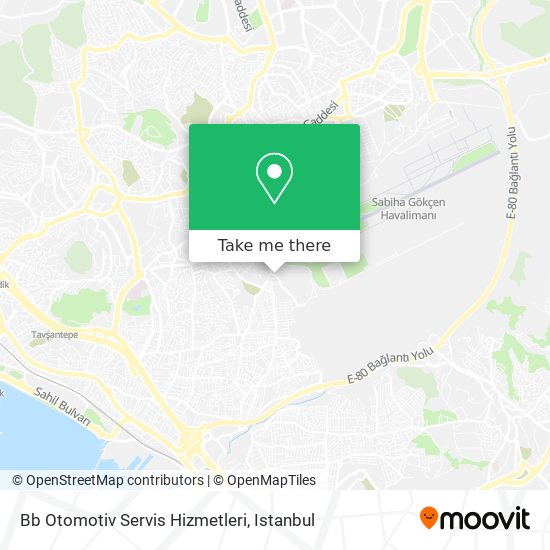 Bb Otomotiv Servis Hizmetleri map