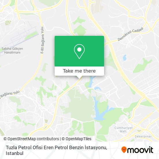Tuzla Petrol Ofisi Eren Petrol Benzin İstasyonu map