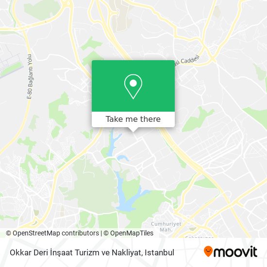 Okkar Deri İnşaat Turizm ve Nakliyat map