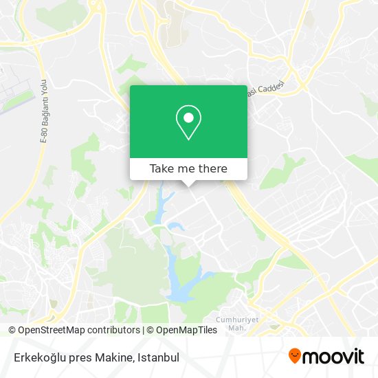 Erkekoğlu pres Makine map