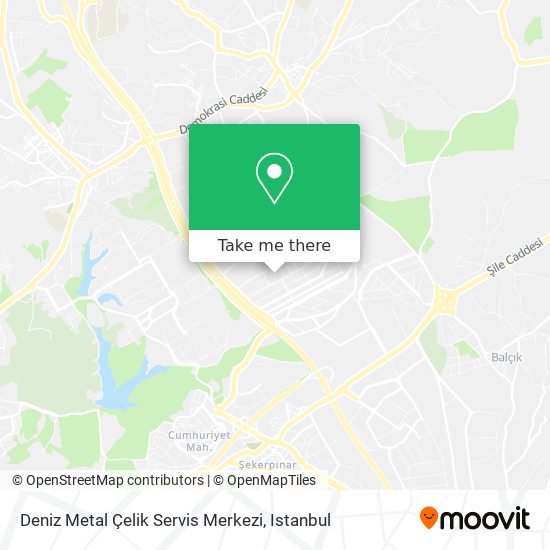 Deniz Metal Çelik Servis Merkezi map