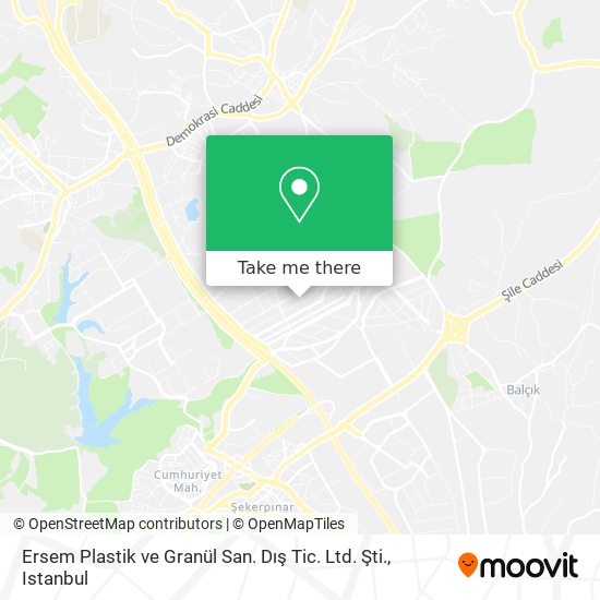 Ersem Plastik ve Granül San. Dış Tic. Ltd. Şti. map