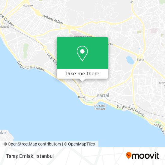 Tanış Emlak map