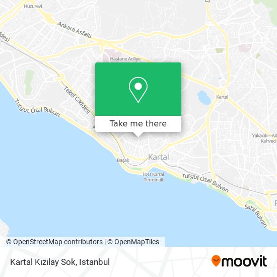 Kartal Kızılay Sok map