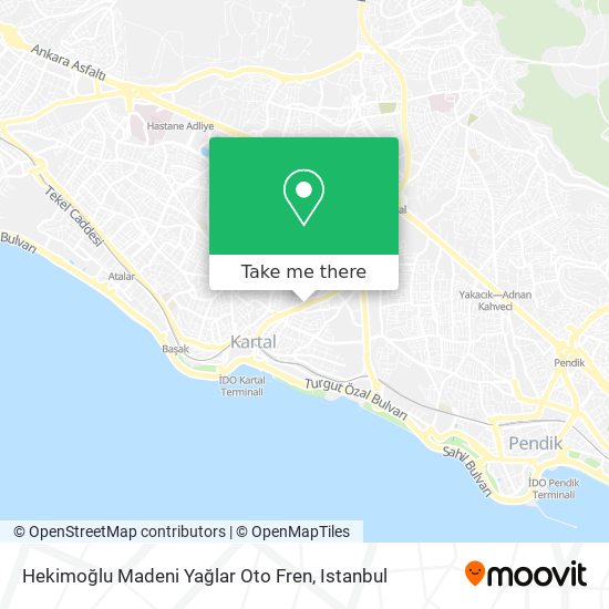 Hekimoğlu Madeni Yağlar Oto Fren map