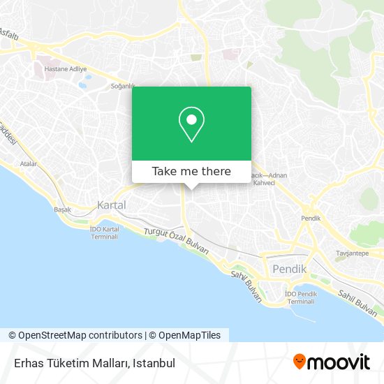 Erhas Tüketim Malları map