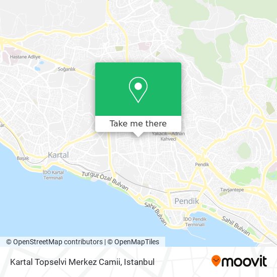 Kartal Topselvi Merkez Camii map