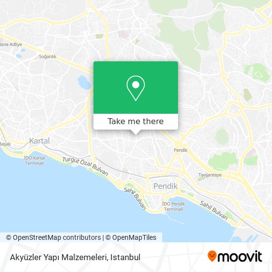 Akyüzler Yapı Malzemeleri map