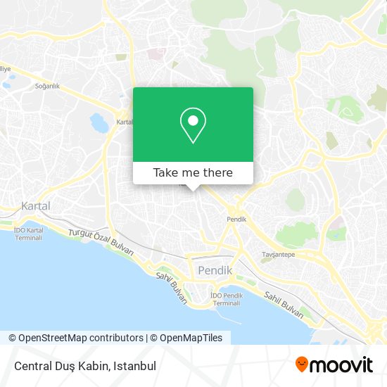 Central Duş Kabin map