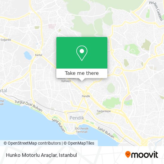 Hunko Motorlu Araçlar map