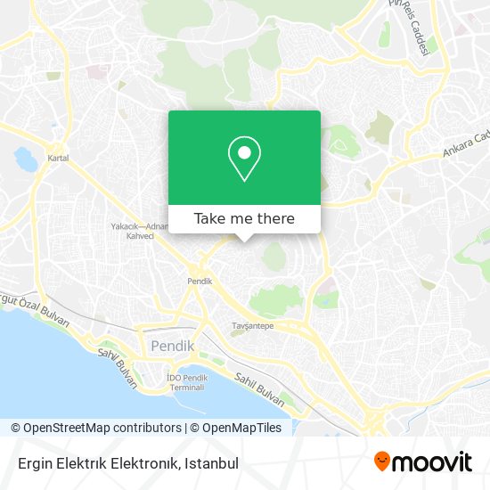 Ergin Elektrık Elektronık map