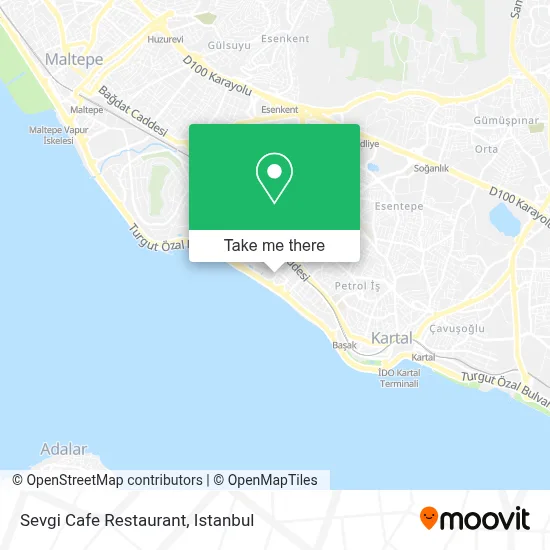 Sevgi Cafe Restaurant map