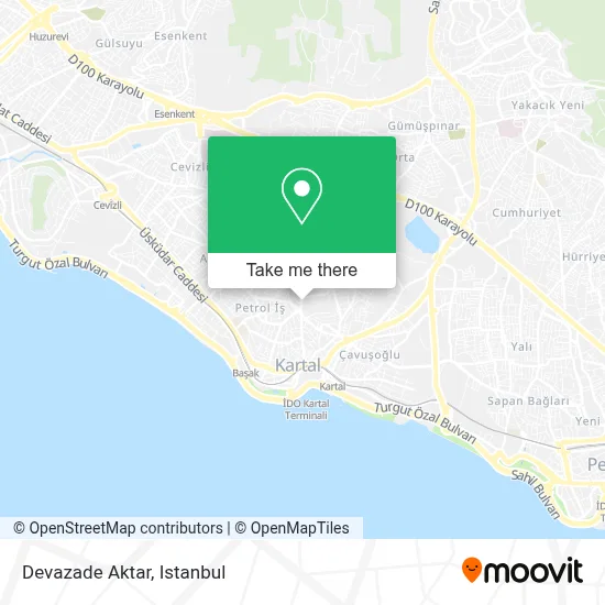 Devazade Aktar map