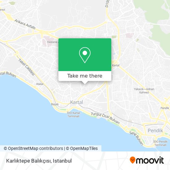 Karlıktepe Balıkçısı map