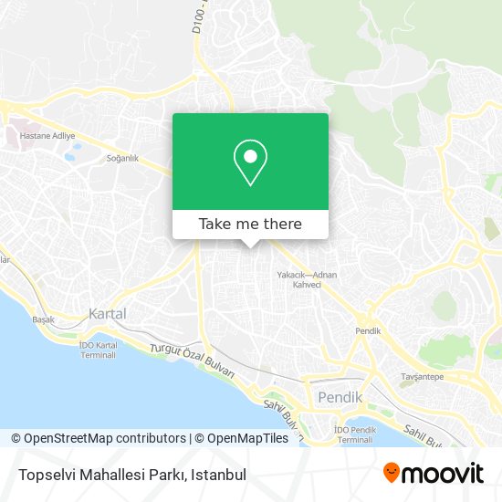 Topselvi Mahallesi Parkı map