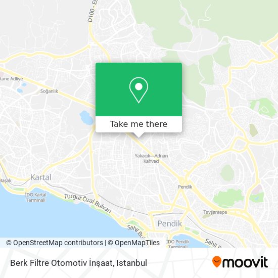 Berk Filtre Otomotiv İnşaat map