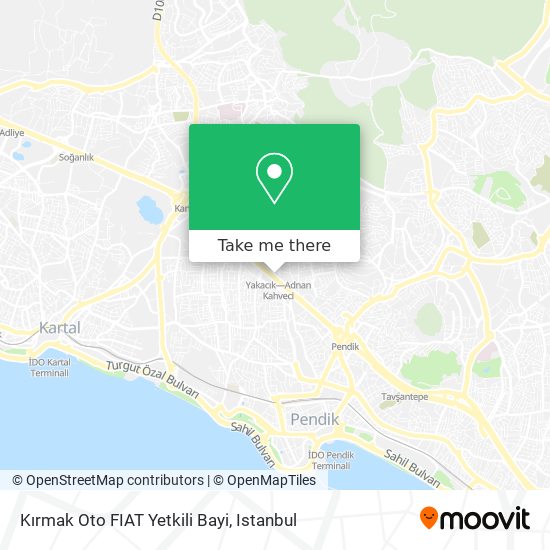 Kırmak Oto FIAT Yetkili Bayi map